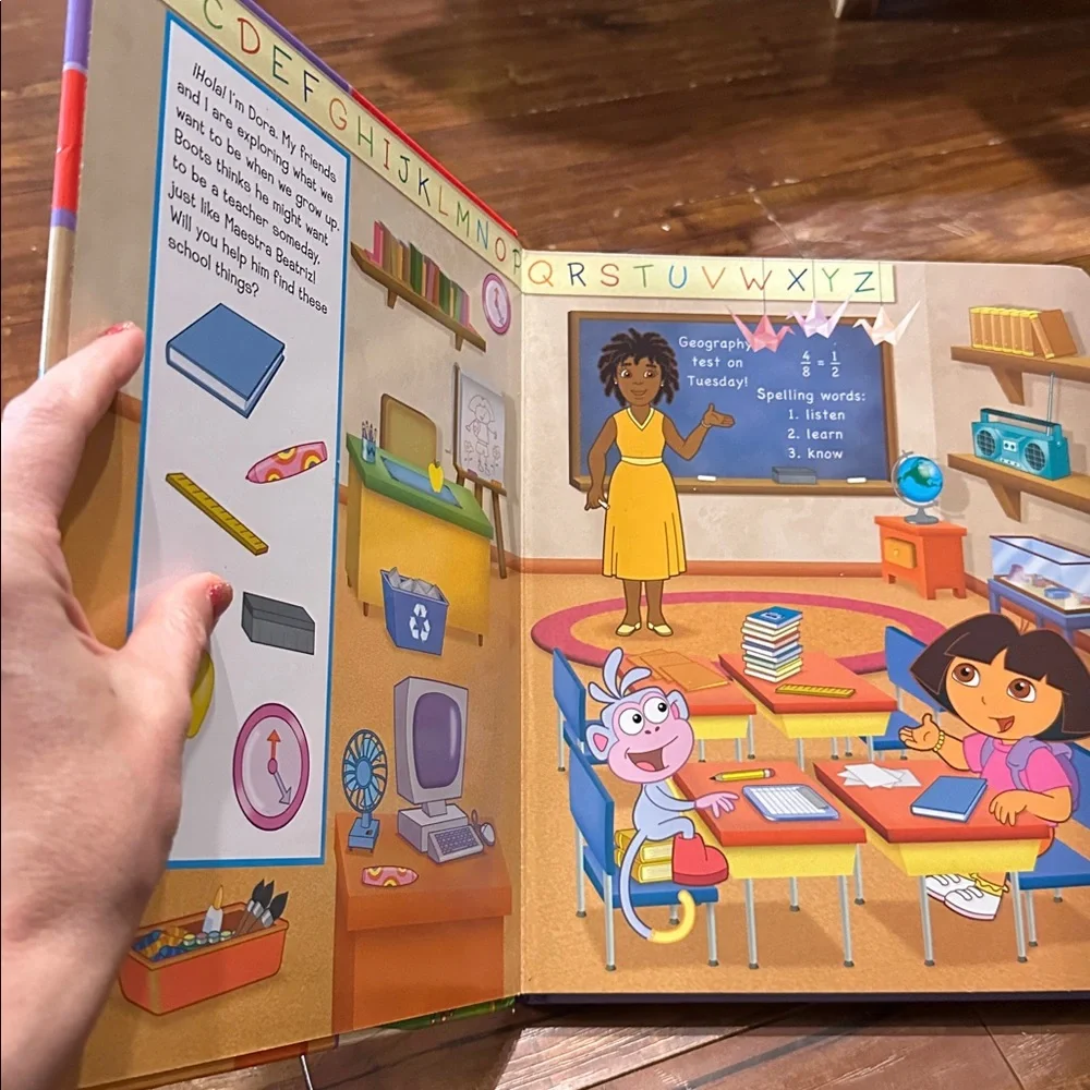 Dora the Explorer When I Grow Up First Look and Find Board Book Nickelodeon